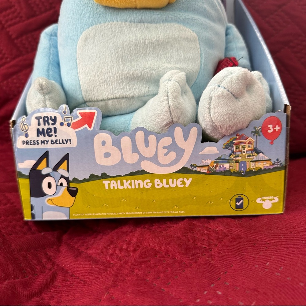 Bluey - 13" Talking Plush - Interactive - Sing Along, 9 Different Phrases Bluey - Picture 2 of 7